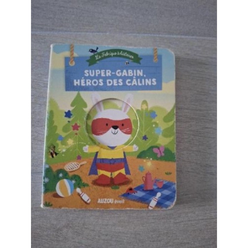 Petit livre super Gabin héros des calins