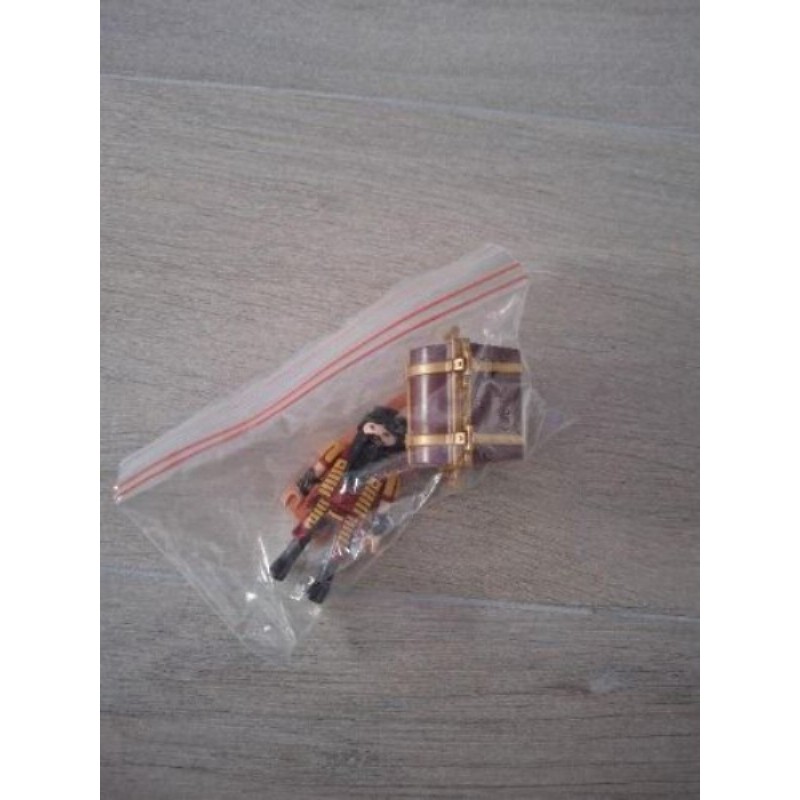Personnage playmobil + coffre 