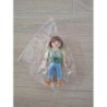 Personnage playmobil haut vert pantalon bleu