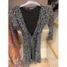 Robe bleue marine TALLY WEIJL taille XS -C 