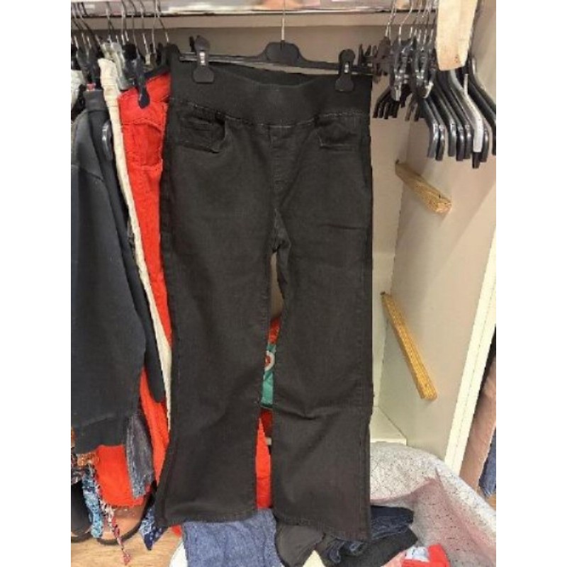 Pantalon noir élastique taille 38-40 -C 