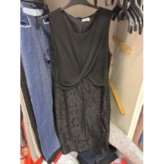 Robe soirée noire et...