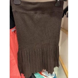 Jupe marron taille S/M -C 