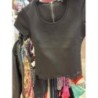 Haut noir CHARLOTTE taille 36-C 