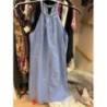 Robe soie bleue clair CHATTAWAK  taille 36 -C 