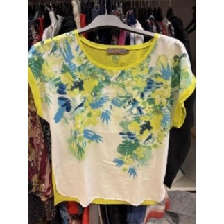 Tee shirt CHARLOTTE fleuri...