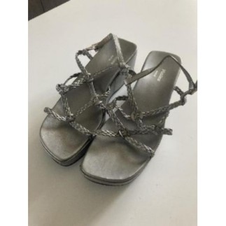 Sandales gris/argent...