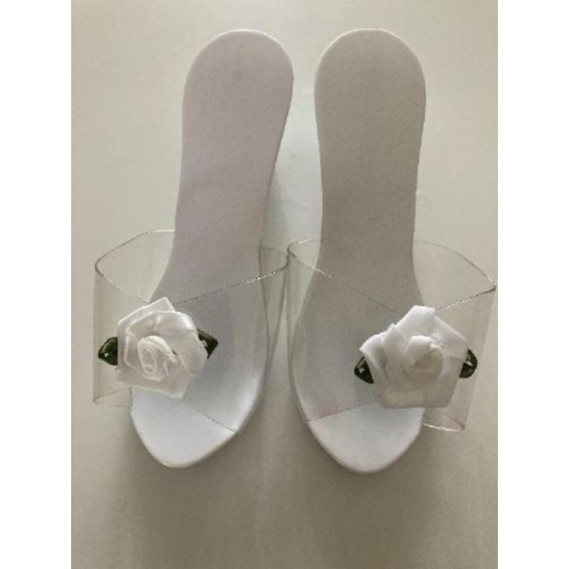 Déguisement chaussures Princesse blanches