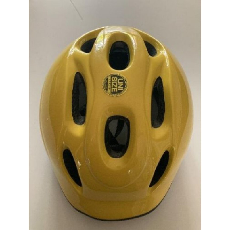 Casque Basic jaune  Kiddy by Décathlon 47/53 cm 
