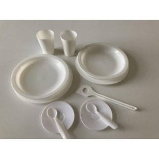 Dinette plastique blanc 