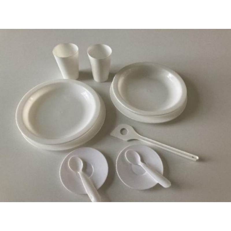 Dinette plastique blanc 