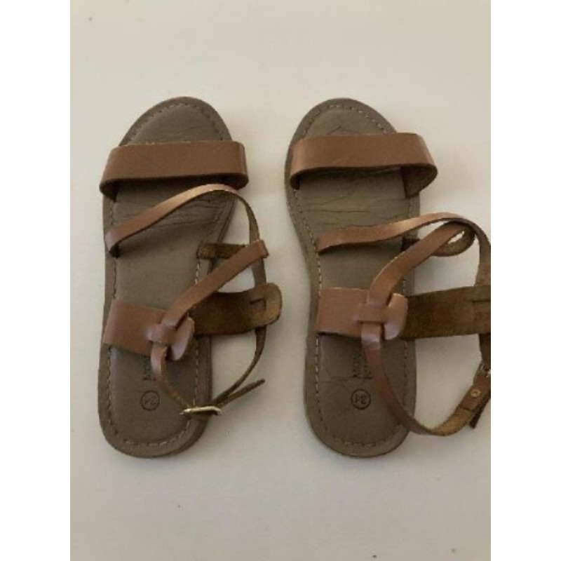 Sandales marron Monoprix 34