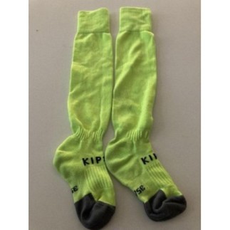 Chaussettes de foot jaune...
