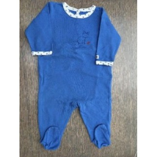 Pyjama petit bateau bleu 3...