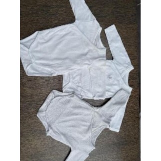 Lot de 3 bodies blanc 1...