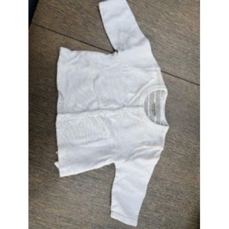 Gilet coton blanc Verbaudet...