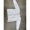 Gilet blanc en mailles léger Boutchou 18 mois