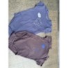 Lot de 2 bodies garçon bleu et marron 9 mois