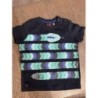T-shirt manches courtes Catimini bleu avec motif serpent 18 mois garçon 
