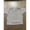 T-shirt gris Petit Bateau manches courtes 24 mois