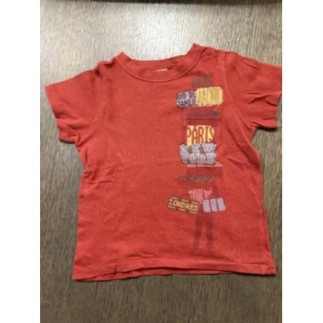 T-shirt rouge Petit Bateau...