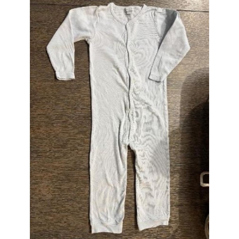 Pyjama grenouillère DPAM bleu ciel 23 mois