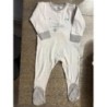 Pyjama grenouillere coton gris Petit Bateau 24 mois garçon