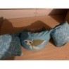 Ceinture Bouée brassard décathlon bleue motifs tortues