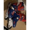 Rollers enfants rouge et bleue Oxelo taille 30-32