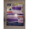 Parure de lit double face renforcée rose et mauve- NEUVE