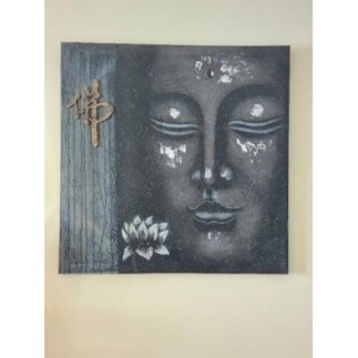 Tableau Bouddha Zen 70x70