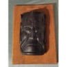 Masque Asiatique en bois sculpté