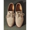 Derbies LIBERTO Couleur Crème Taille 39 très bon état