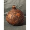 Calebasse africaine en courge naturelle