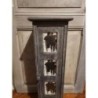 Meuble Colonne Gris 78 cm de Hauteur