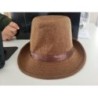 Chapeau homme marron