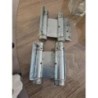 Lot 2 charnières acier pour portes va-et-vient L.95 x l.30 mm