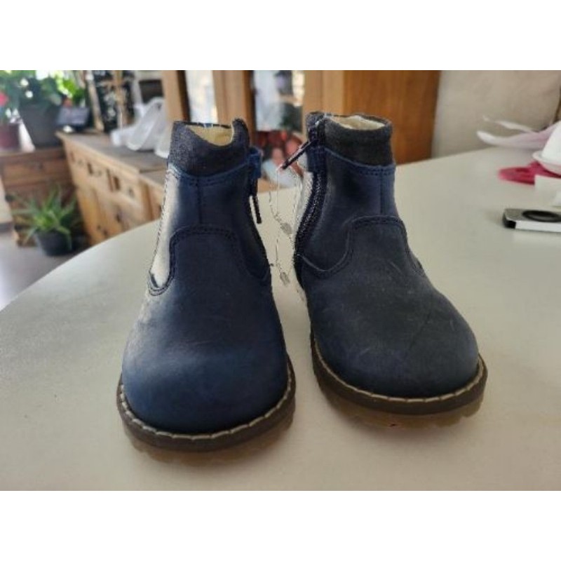 Chaussures Du pareil au même bleues marine 23 