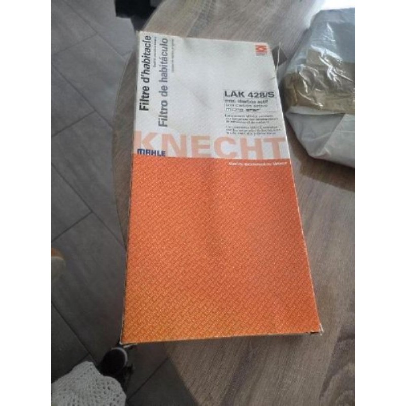 Filtre d'habitacle à charbon actif