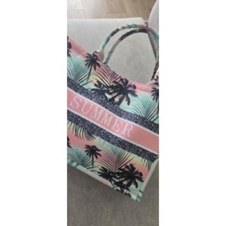 Sac cabas summer palmiers 