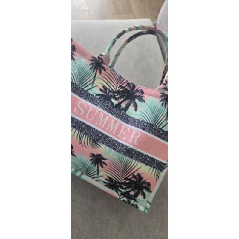 Sac cabas summer palmiers 