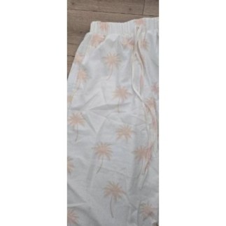 Pantalon blanc palmiers...