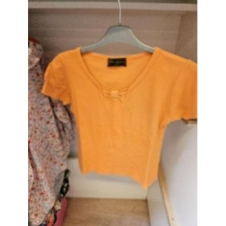Tee-shirt orange Côte...