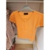 Tee-shirt orange Côte Anglaise T.38
