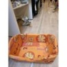 Berceau coussin chat orange imprimé