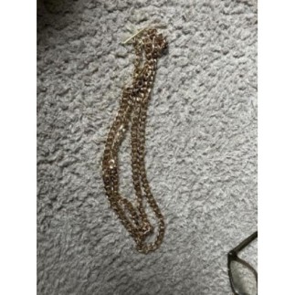 Collier sautoir dorée 46 cms 