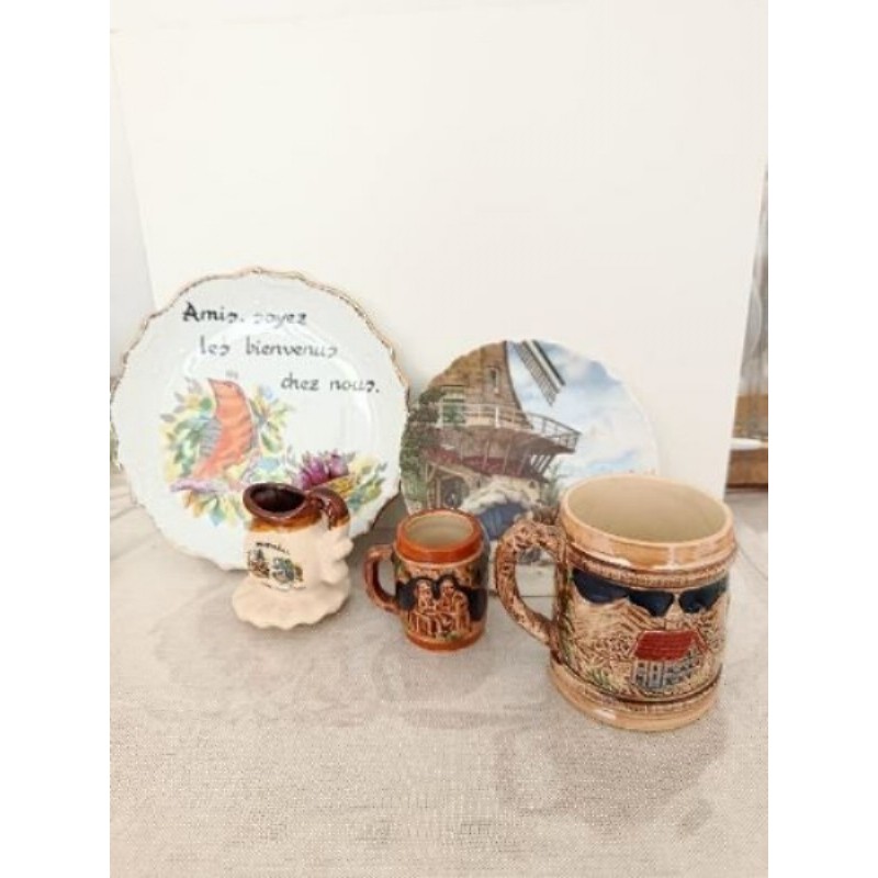 Lot objets décoratifs