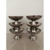 Lot  6 coupelles à glaces inox Guy Degrenne 