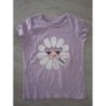 Tee-shirt mauve avec motif GEMO 10ans