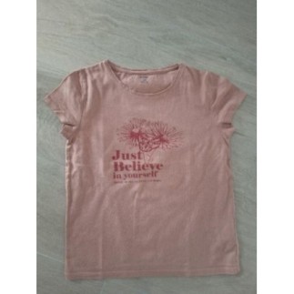 Tee-shirt rose kiabi 10ans 